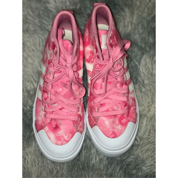 Adidas Shoes - Adidas Womens Sportswear Bravada 2.0 Platform Mid Shoes Barbie Pink/White Size